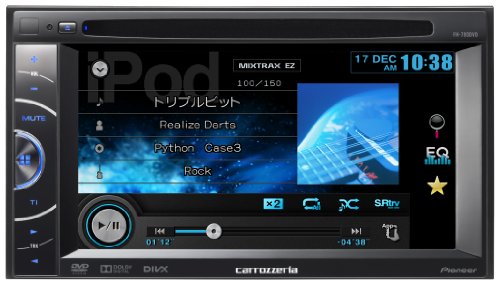 パイオニア カロッツェリア 6.1V型ワイドVGAモニター/DVD-V/VCD/CD/USB/チューナーメインユニット FH-780DVD FH-780DVD